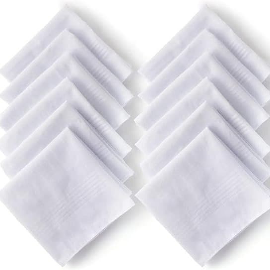 40*40 Pure Cotton Women's Design Painting Tie-Dye Printed White Square Handkerchief/Handkerchief, Pure Cotton Men's Handkerchief/Small Square Handkerchief with Embroidery