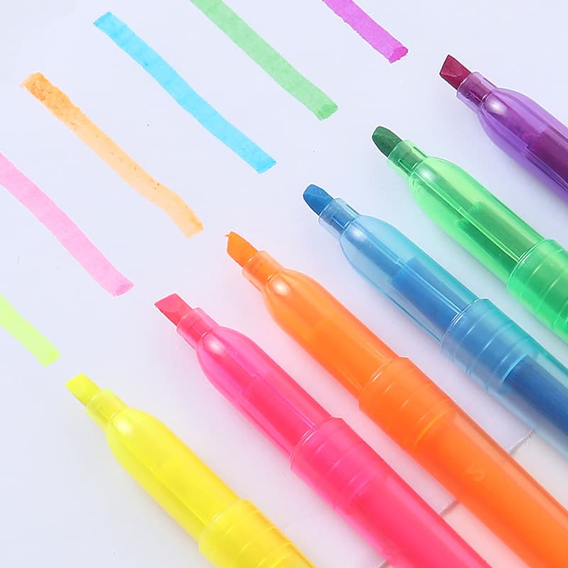 95000 color highlighter tip water-based pen for marking hand accounts