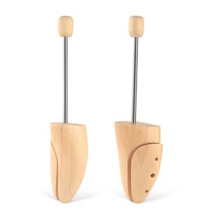 Hot Selling Spring Solid Wood Shoe Stretcher Stock Pine Wood Adjustable Eucalyptus Wood Shoe Tree Expander Anti-Wrinkle Shapeable Beech Wood