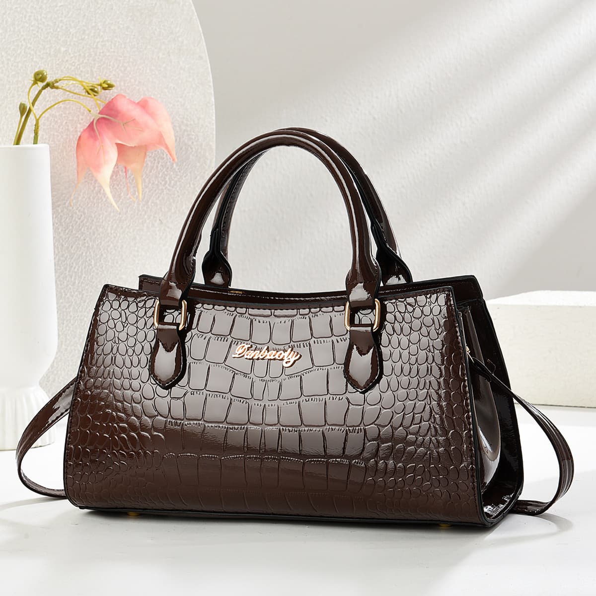 Women's Mini Crossbody Bag Spring Summer New Style Fashionable Polyester Fiber Large Capacity Shoulder Bag Simple Design