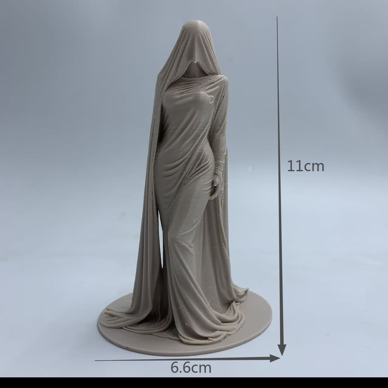 New cross-border product: 3D Mysterious Masked Lady Statue, Figurine, Desktop Wine Cabinet Home Decoration