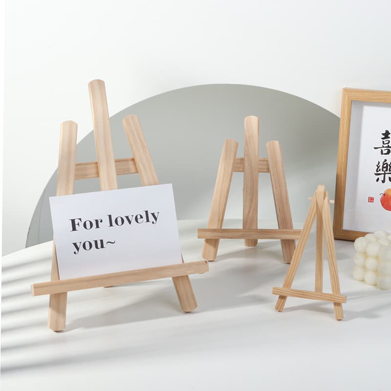 ins log mini easel triangle feet photo props photography shooting background cloth decorative display stand