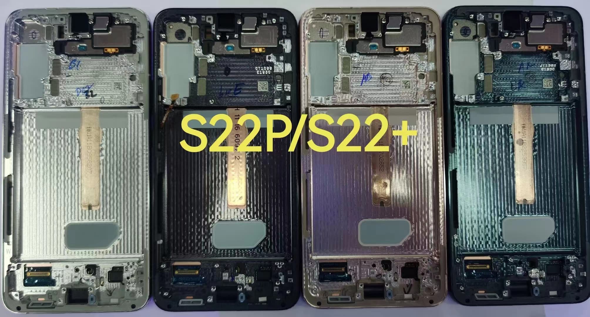 Compatible with Samsung S22 Ultra S9080 S22+ LCD Display Touch Screen Assembly with Frame