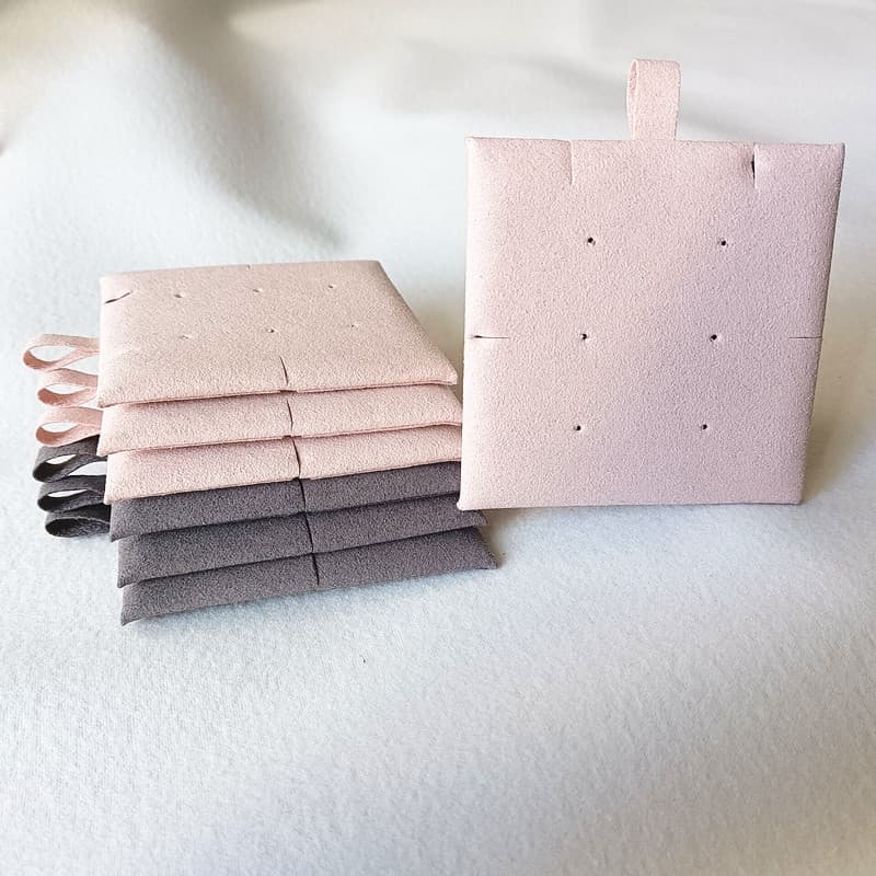 Earring bag with sponge inner card, small jewelry packaging card necklace inner core from Shenzhen manufacturer