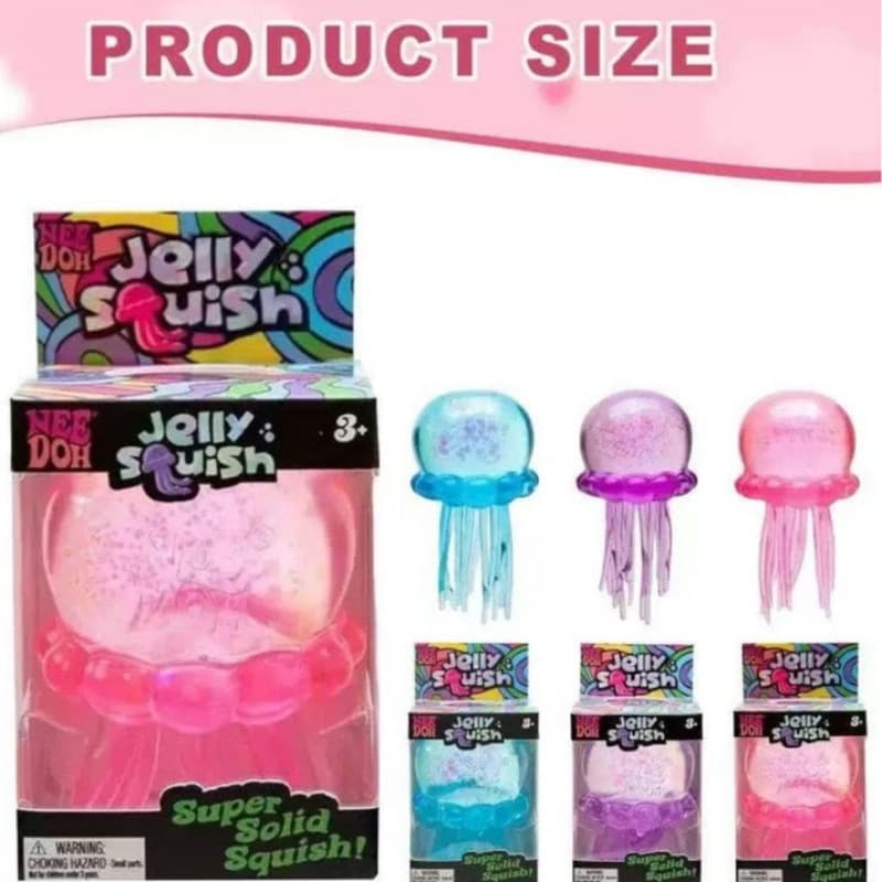 Cross-border Viral Stress Relief Jellyfish Toy Amazon Wiggly Tentacles Squeeze Toy
