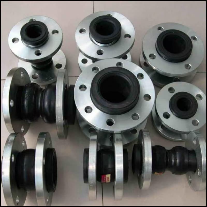Hongli production single sphere flexible connector, high-pressure high-temperature resistant elastic link, flexible rubber soft joint