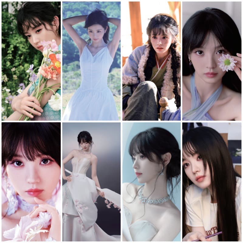 Tian Xiwei poster 42X29CM celebrity peripheral student dormitory wallpaper interior decoration mural photo wallpaper