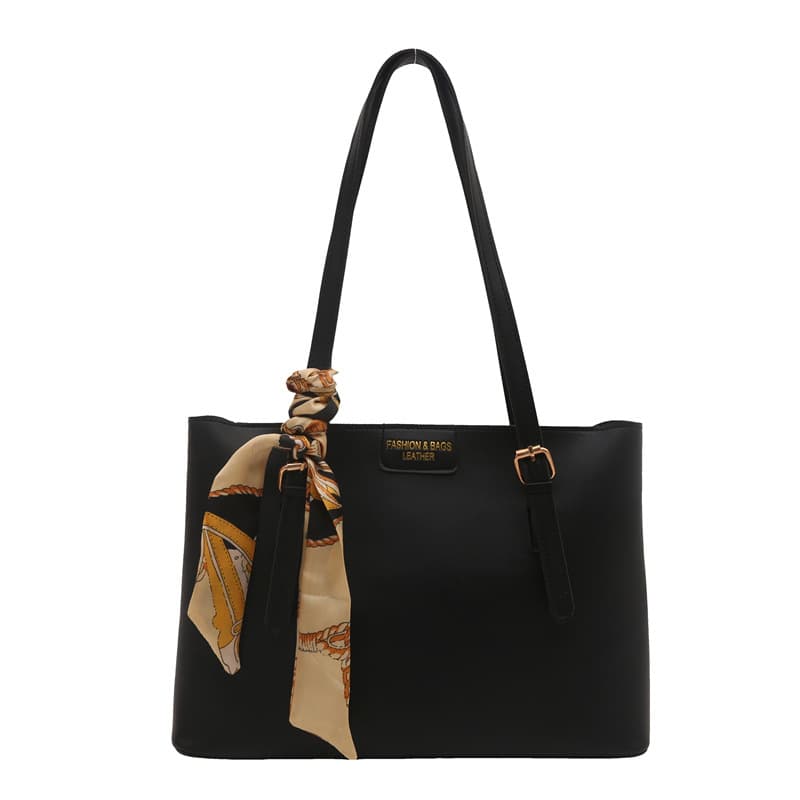 Large Capacity Bag for Women Autumn Winter Versatile 2024 New Simple Shoulder Bag College Student Class Bag Commuter Tote Bag