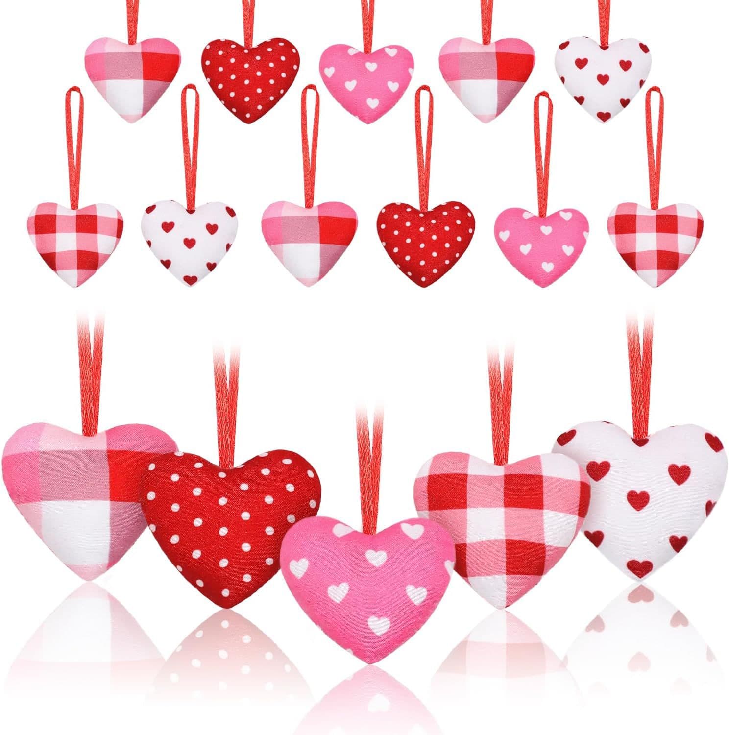 Cross-border Valentine's Day Felt Craft Romantic Atmosphere Decorative Pendants, DIY with Custom Design Prototyping