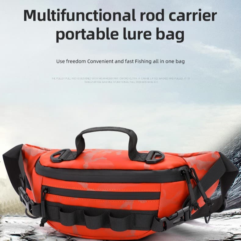 Waterproof Travel Fishing Lure Backpack, Commute Waterproof