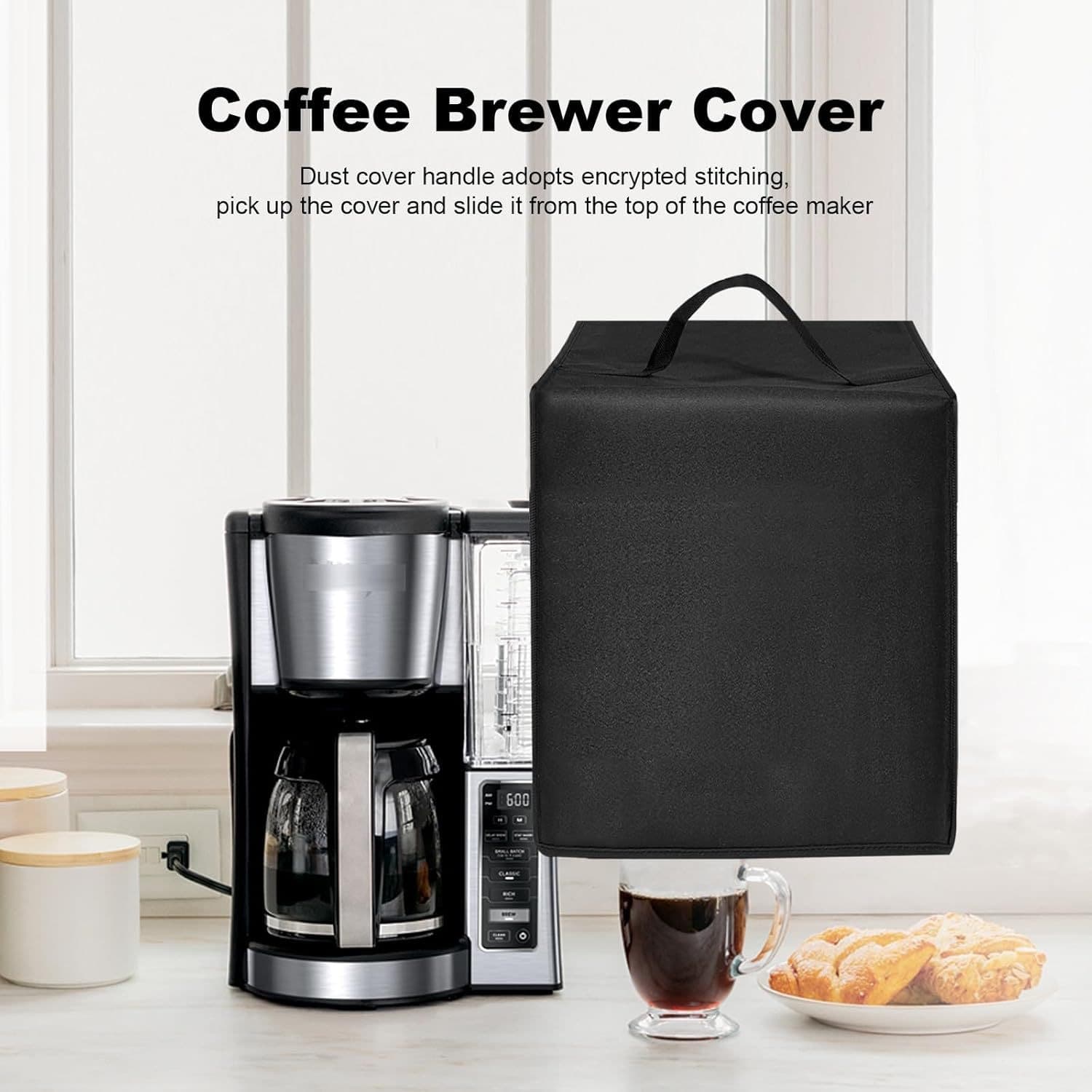 New Ninja CE251 12-Cup Programmable Coffee Maker Dust Cover Heavy Duty Waterproof Coffee Machine Cover