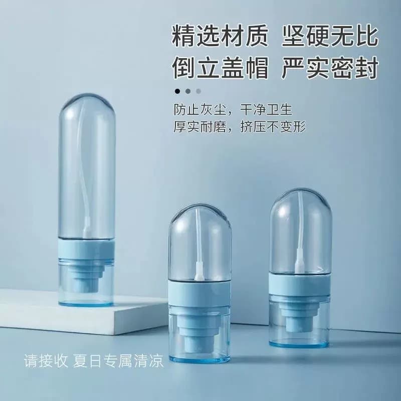 Travel Inverted Spray Bottle Ultra-Fine Mist Toner Spray Bottle Summer Face Water Spray Hydrating Mister Empty Bottle for Alcohol