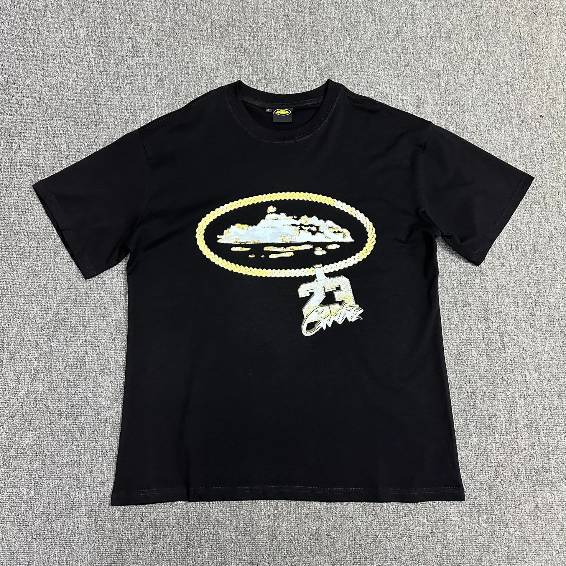 Corteiz Alcatraz Short Sleeve T-Shirt American Streetwear High-Fashion Hip-Hop Unisex Casual Tee