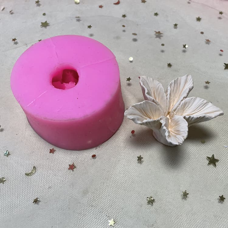 Three-dimensional flower silicone mold agar cake decoration baking mold shipping only