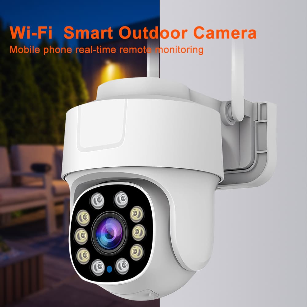 Tuya Outdoor Camera WiFi Home HD Waterproof with POE Power Supply