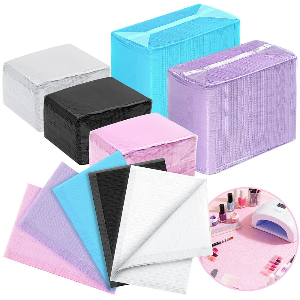Cross-border spot disposable manicure tablecloth cleaning tools eyelash paper tattoo beauty waterproof cleaning pad tablecloth