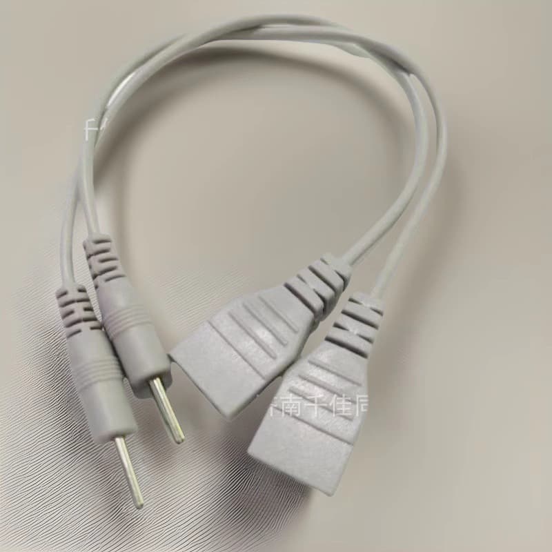 Massage therapy device treatment instrument cable accessories, three-hole to 2.0 pin conversion cable, consult seller for details.