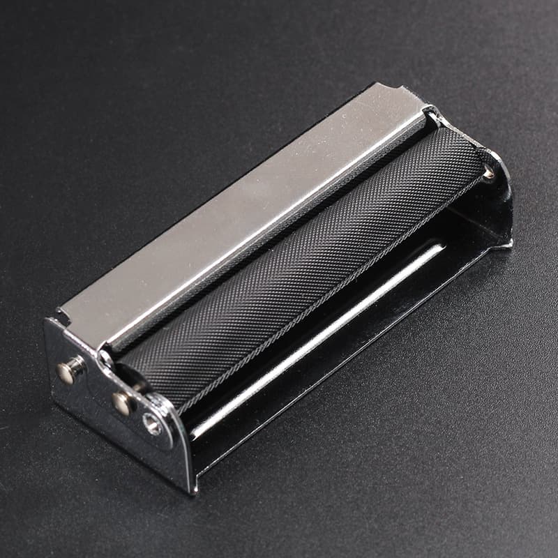 70MM Metal Cigarette Roller Portable Household Manual Cigarette Roller Smoking Accessories Hand Rolling Accessories Wholesale Factory Direct Supply