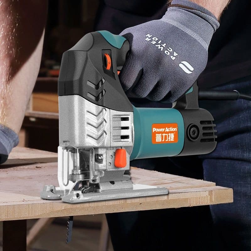 Pulijie Electric Jigsaw Woodworking Power Tool Laser Saw Multifunctional Household Handheld Cutting Machine