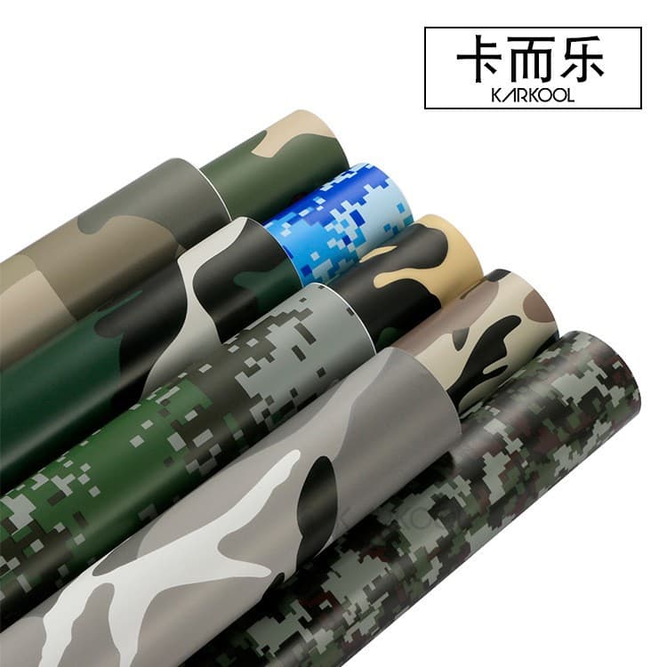 Car Body Camouflage Color Change Film Full Car Wrap Vinyl Decal Sticker Vehicle Disguise Color Change Film
