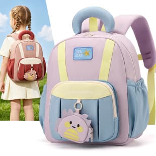 2026 New Cartoon Kindergarten Backpack, Lightweight Casual Children's Backpack for Ages 3-6, Dopamine Backpack