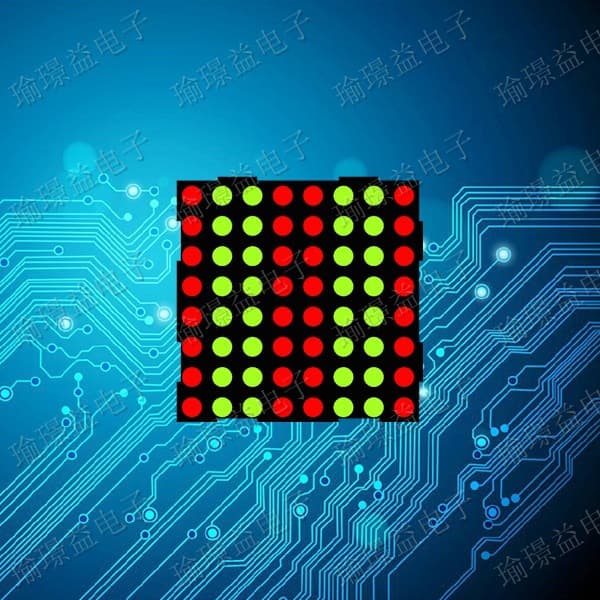 LED Dot Matrix Module F5.08*8 Red Green Dual Color Dot Matrix Module 2088AHGBHG In Stock Sales Volume Discounts Available