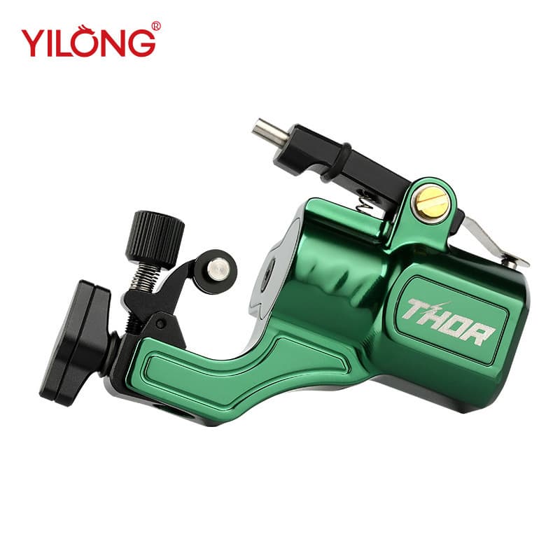 Yilong Tattoo aviation aluminum shrapnel tattoo machine 4.5 stroke hollow cup motor machine secant line fogging all-in-one machine