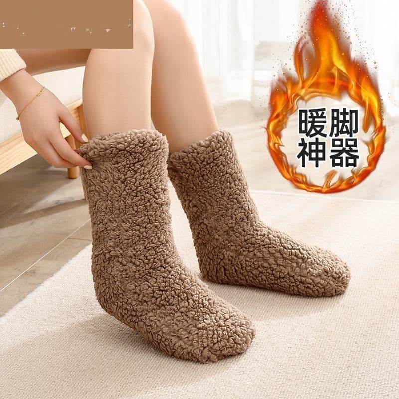 Winter foot warmer for men and women, perfect for sleeping in bed, keeping feet warm at night, and providing a comfortable foot warming experience.