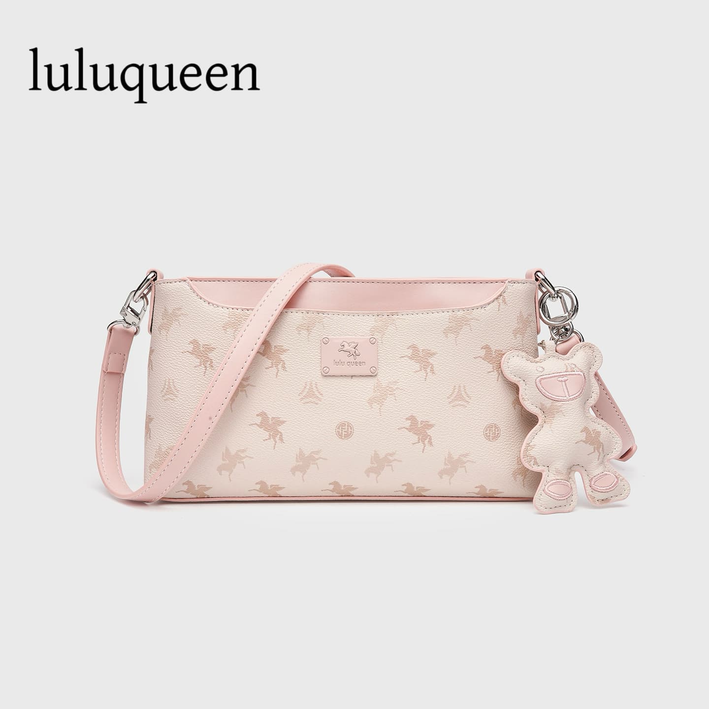 luluqueen Shen Yue's same style Pegasus armpit crescent bag new style commuting hand crossbody bag high appearance