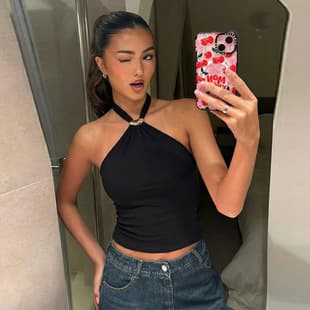 French Adjustable Buckle Tie Top for Women 2026 Spring New Fashion Sexy Backless Solid Color Tube Top Vest Wholesale