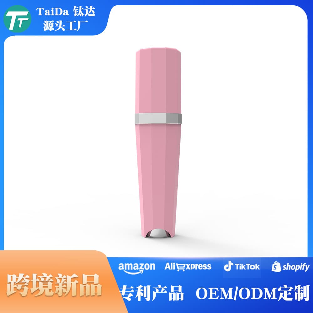2026 Amazon New Derma Roller Home Button-Controlled Liquid Hair Care Essential Oil Massage Roller Wholesale