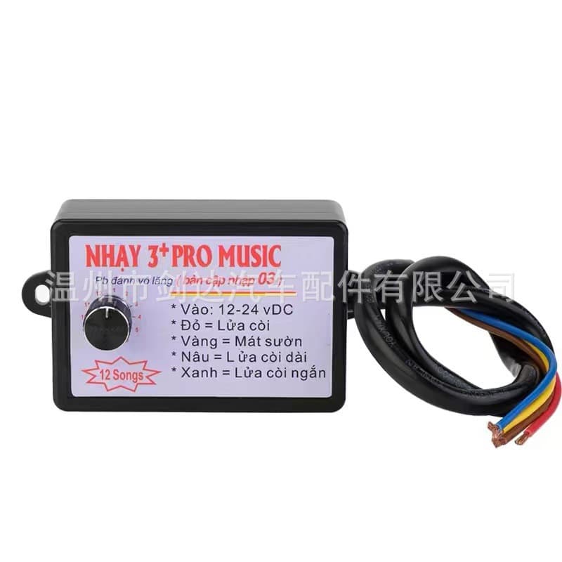 Universal Best-Selling 8-Tone 12-Tone Car Motorcycle Truck Horn Tuning Controller for Vietnam Philippines Thailand
