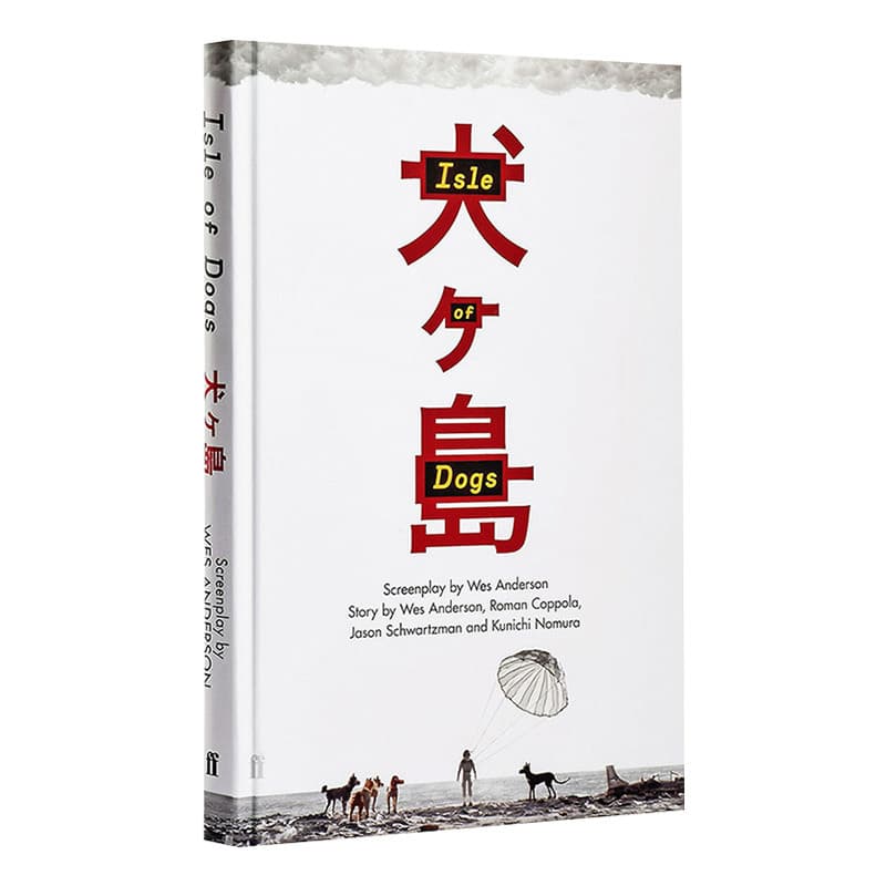 Isle of Dogs English Original Script Novel Isle of Dogs Science Fiction Story Wes Anderson Movie Hardcover Faber Films English Version Imported Original English Book