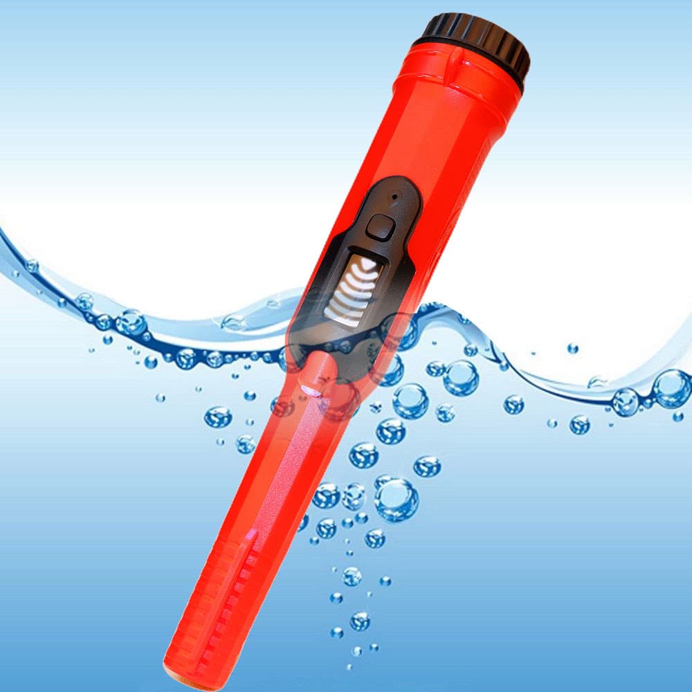 Outdoor Waterproof Handheld Metal Detector Underground Gold, Silver, and Copper Detector High-Precision Gold, Silver, and Copper Coin Locating Stick