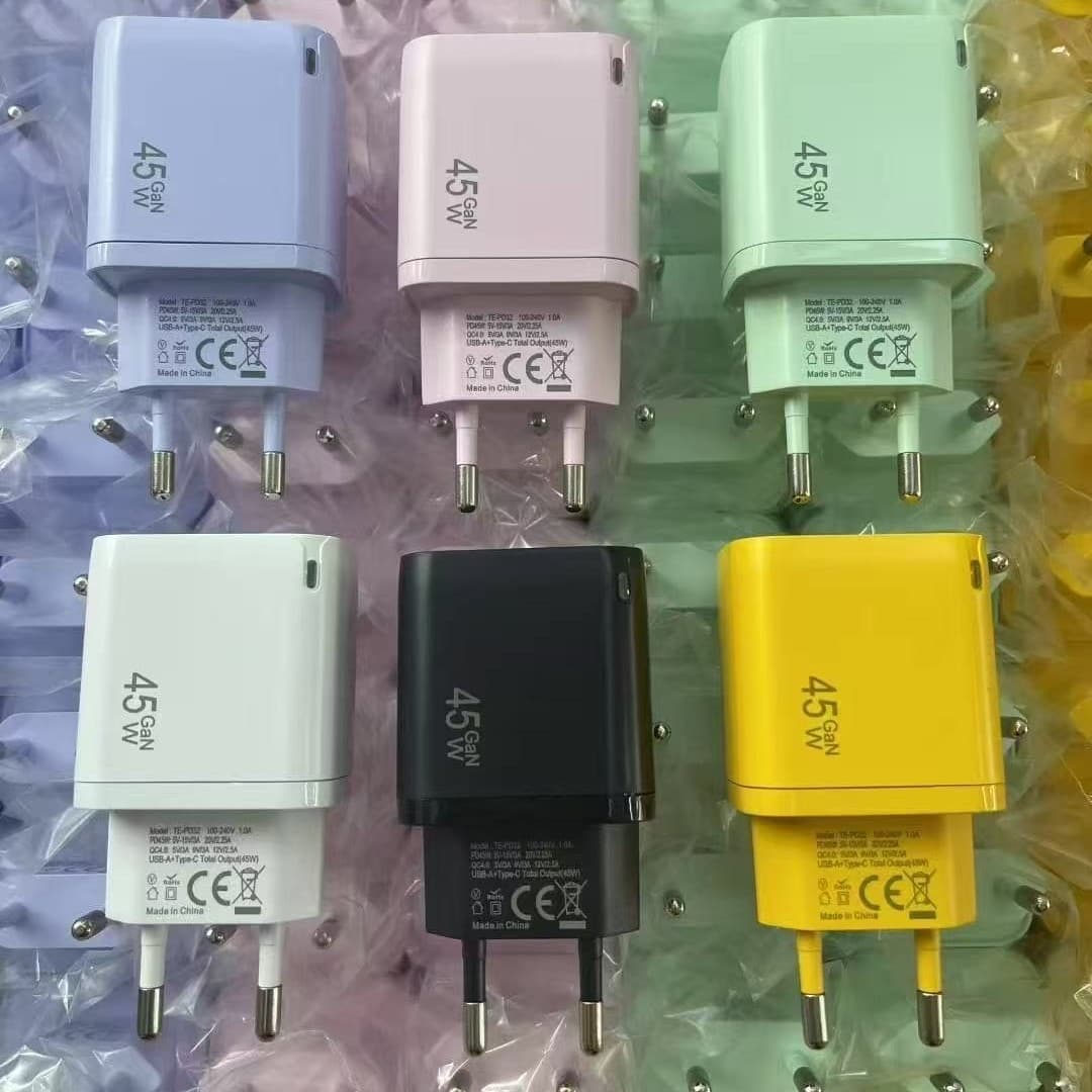 Cross-border PD45W GaN Fast Charger for iPad Apple 16 Charger iPhone 17 Fast Charging