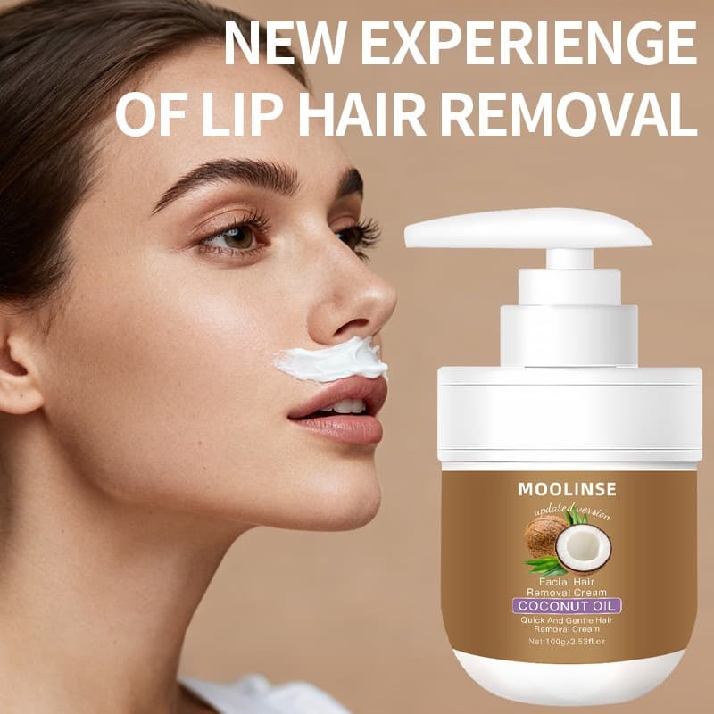 Cross-border Hot Product Coconut Oil Hair Removal Cream Gentle Hair Removal Cream Facial Hair Removal Cream