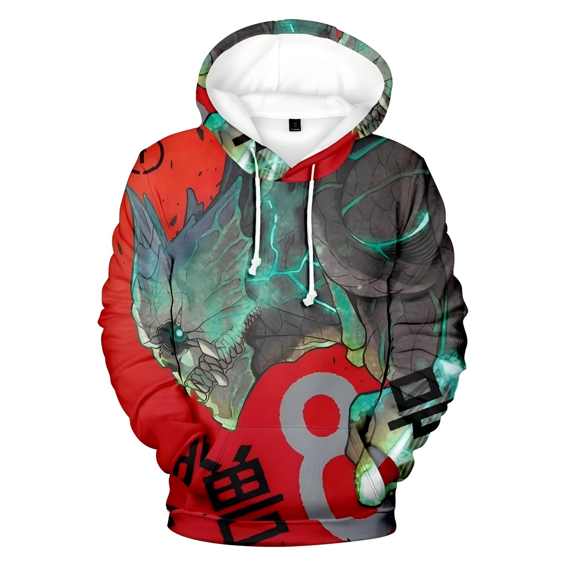 Cross-border Europe and America Solo Leveling Anime 3D Digital Print Hoodie