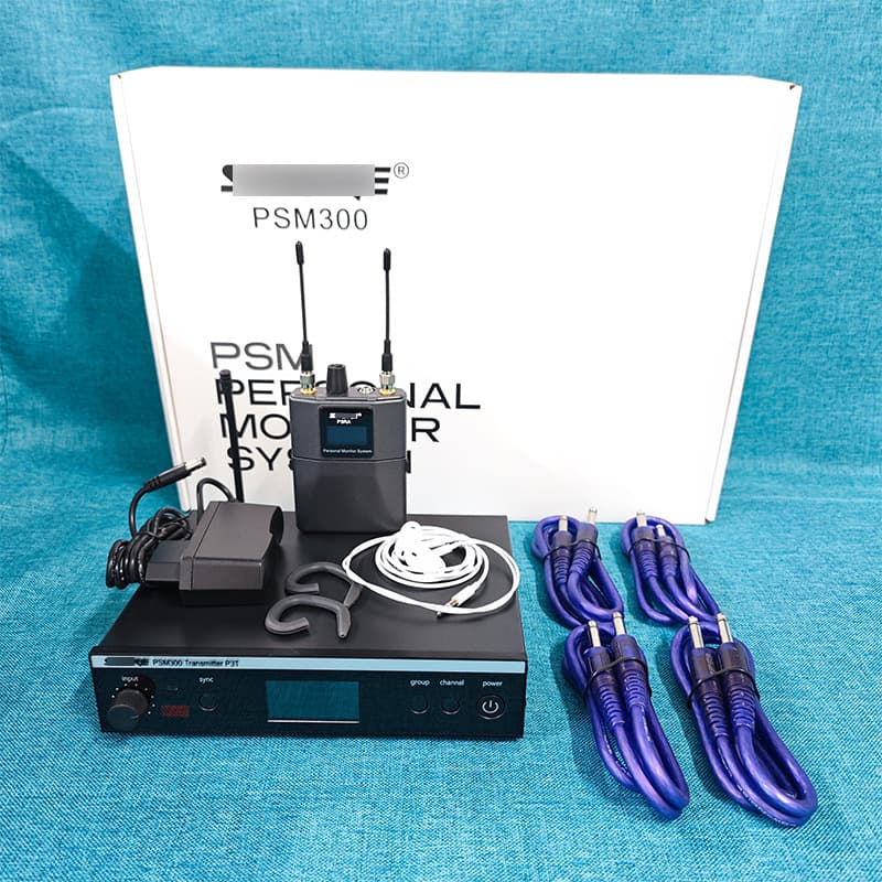 Cross-border foreign trade supply PSM300 wireless monitoring system one-to-one single-channel headphone audio reverse listening reception