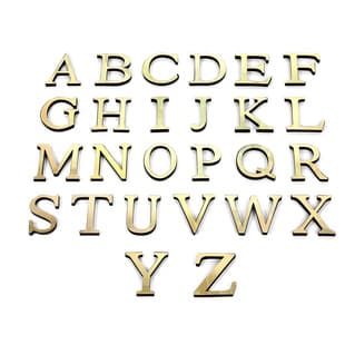 Acrylic Mirror Wall Sticker EVA English Letters 3D Home Decor Wall Sticker for Living Room Kitchen