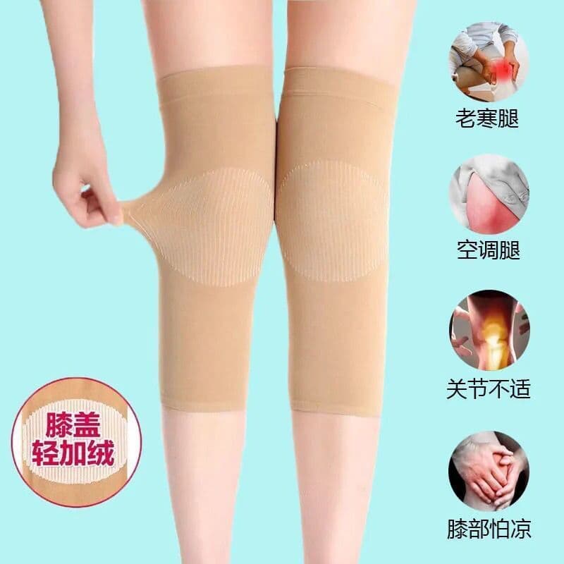 [Manufacturer Wholesale] Summer Air Conditioning Thin Knee Pads Leg Protectors Outdoor Knitted Old Cold Legs Warm Knee Protection
