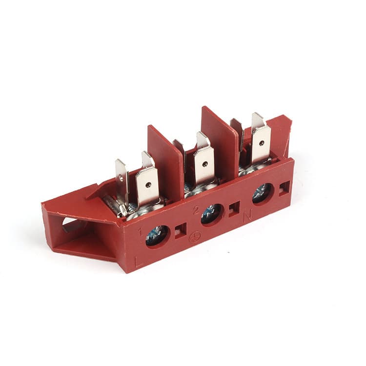 Manufacturer direct power supply oven 5-pin and 6-pin junction boxes, multi-burner stove junction boxes, gas stove wiring terminals.