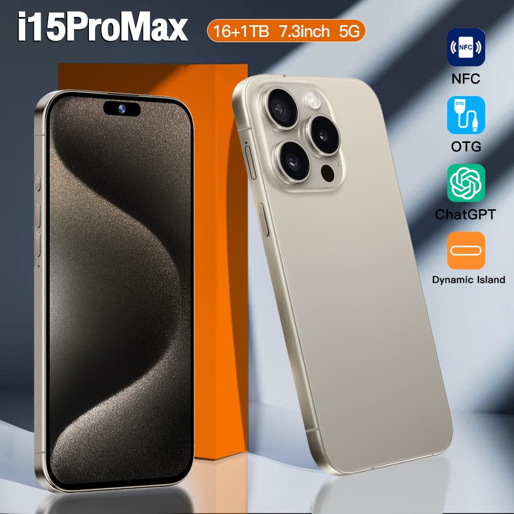Cross-border popular i15promax Android mobile phone 6.53 inch 4G full network 32G smartphone foreign trade spot shipping
