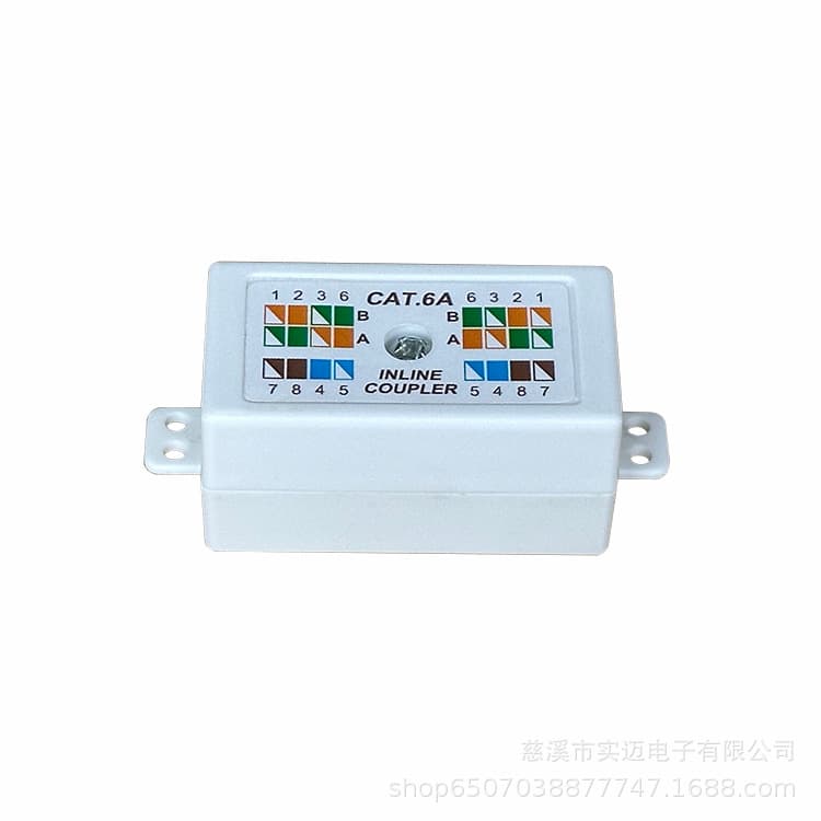 Unshielded Cat6a RJ45 connector, Cat6 connector.