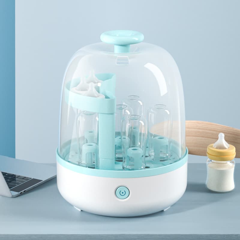 Whale Love Steam Baby Bottle Sterilizer, Pacifier Sterilizing Pot Large Capacity without Drying, Maternal and Infant Steam Sterilization