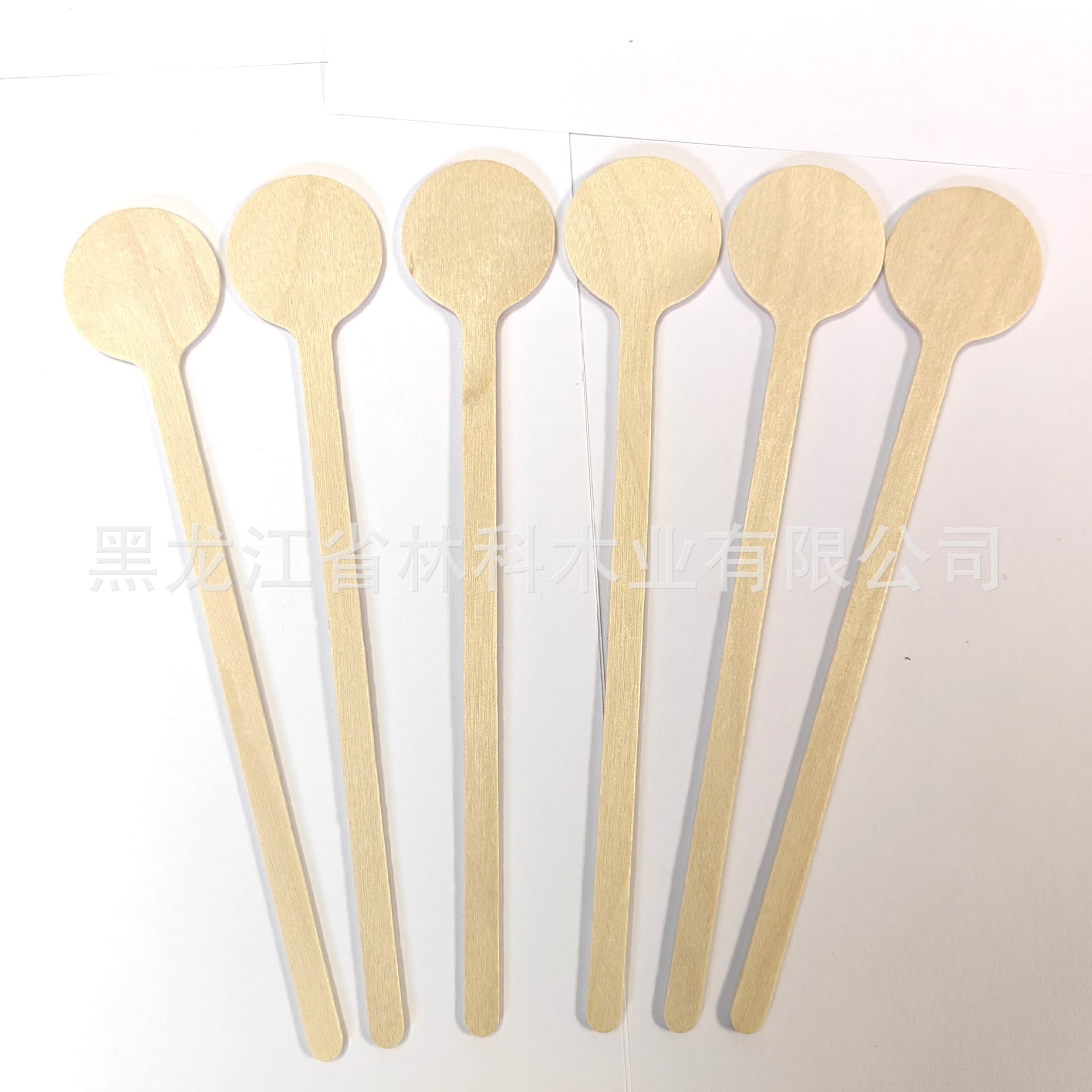 Round-Tip Coffee Stir Stick for Bars, Brandable Cocktail Stirrer 152*28*1.6mm