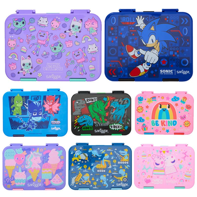 Australian smiggle lunch box large capacity lunch box student lunch box children's lunch box primary and secondary school students fruit