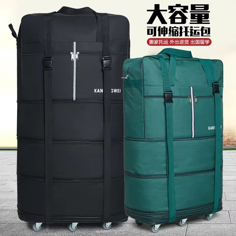 Large Capacity Luggage Bag for Air Travel with Universal Wheels Suitable for Studying Abroad and Air Cargo Check-In