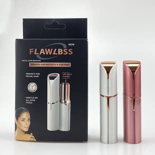 Lipstick Electric Hair Remover, Trimmer for Women, Mini Facial Hair Removal Device, Face Shaver