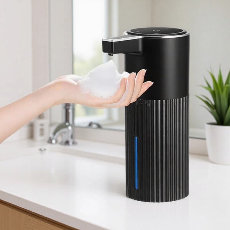 Automatic Soap Dispenser No Installation Required Automatic Induction Soap Foamer Household Bathroom Infrared Induction Foamer Manufacturer
