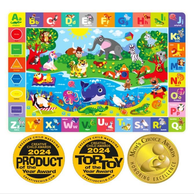 Cross-border dropshipping wholesale children's games bedside carpet alphanumeric early education mat living room full paved baby crawling mat